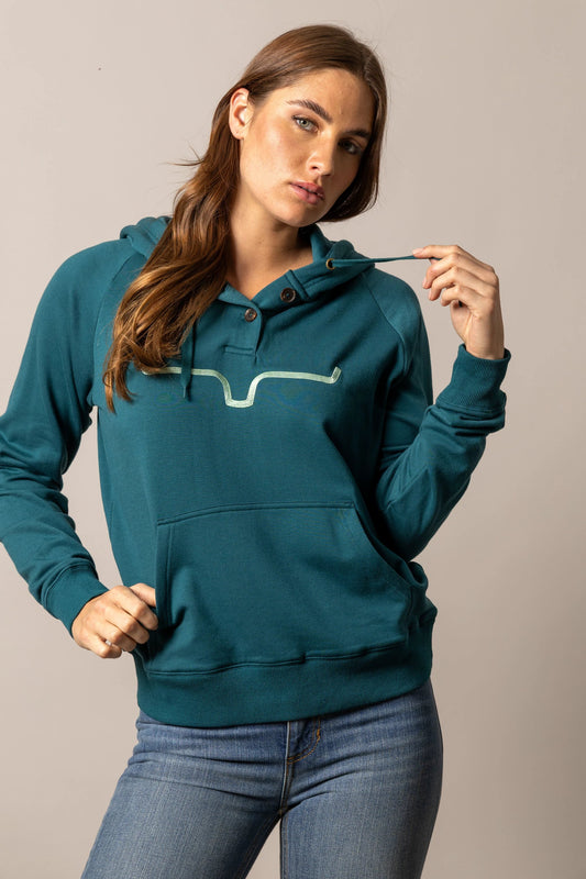 Kimes Ranch Kenzie Dark Teal Hoodie by Wild West Outfitters