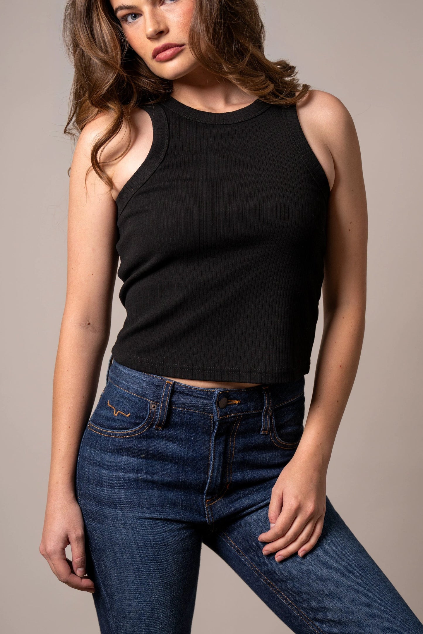 Kimes Ranch Reagan Black Tanktop by Wild West Outfitters