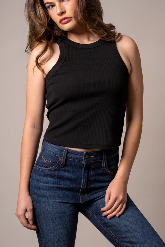 Kimes Ranch Reagan Black Tanktop by Wild West Outfitters