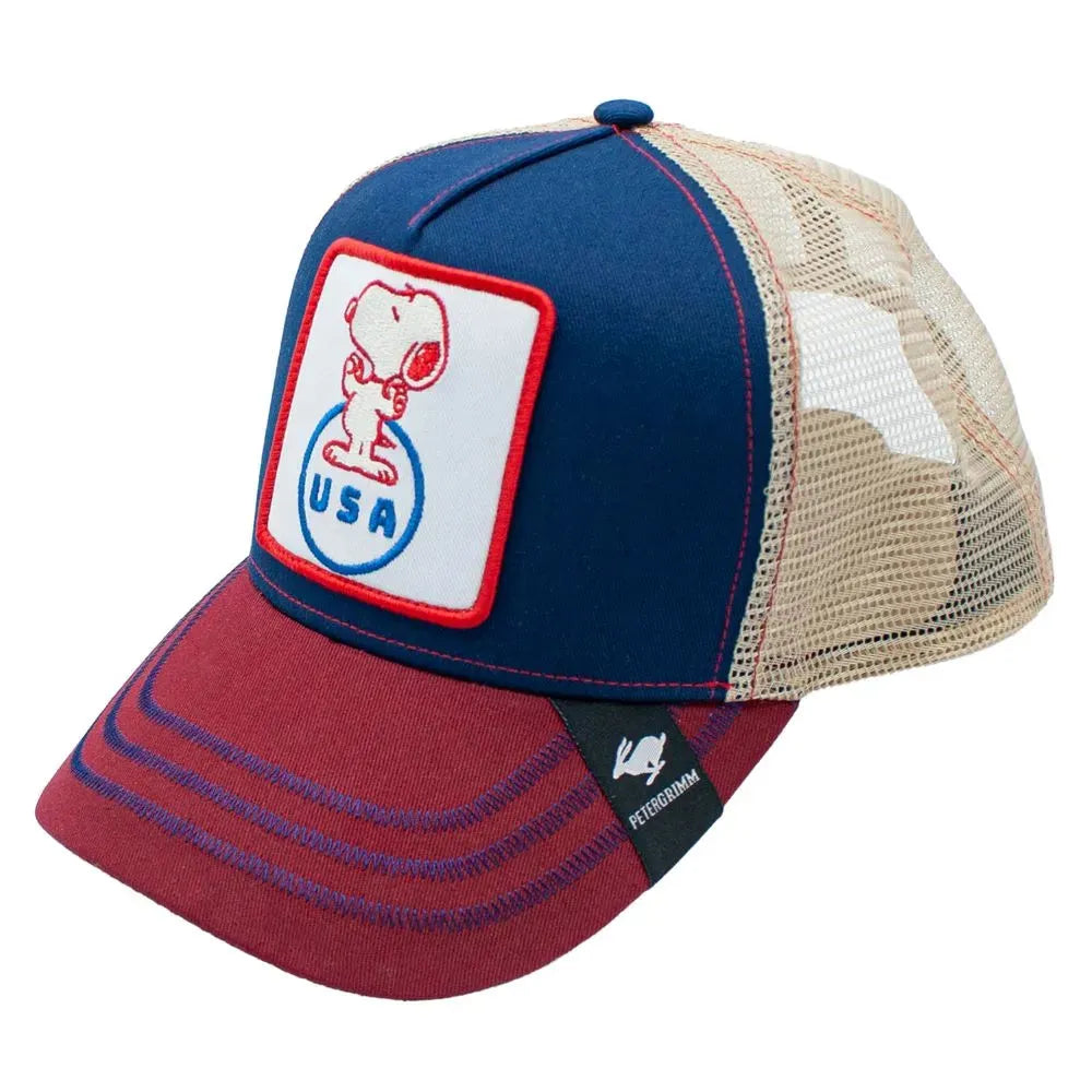 Peter Grimm Peanuts USA Snoopy (Navy) - Trucker Cap
