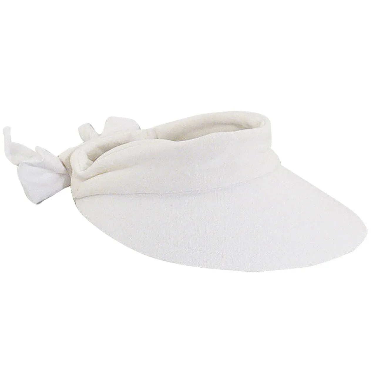 Scala Cotton Bow Visor - Womens Visor