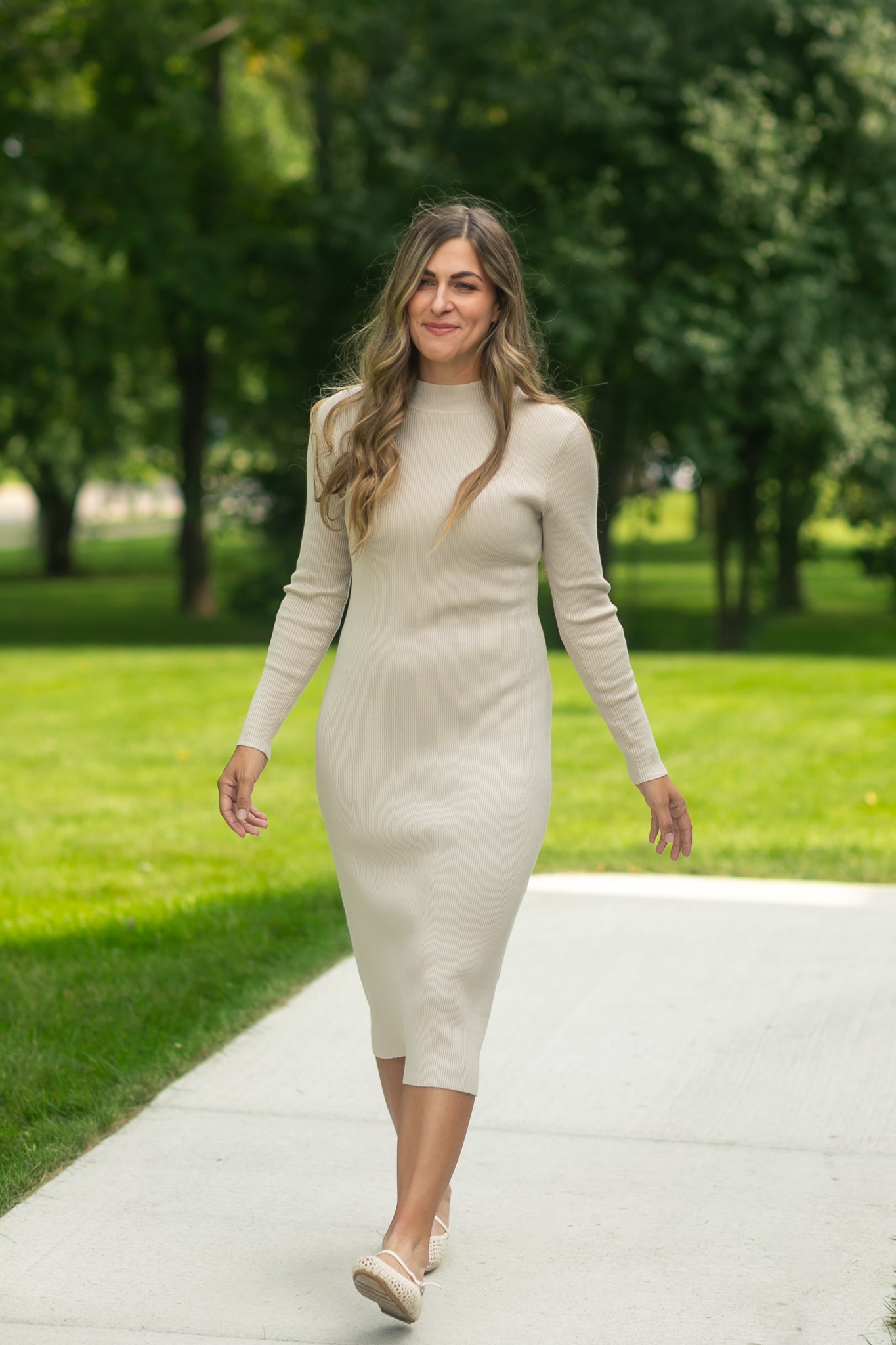 Vanna Knit Midi Dress - FINAL SALE