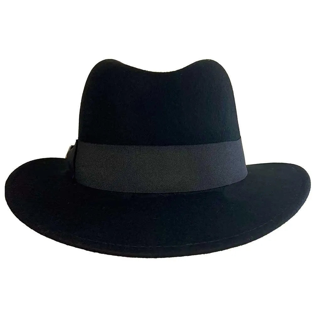 Deadwood Trading South Side - Crushable Soft Wool Fedora Hat